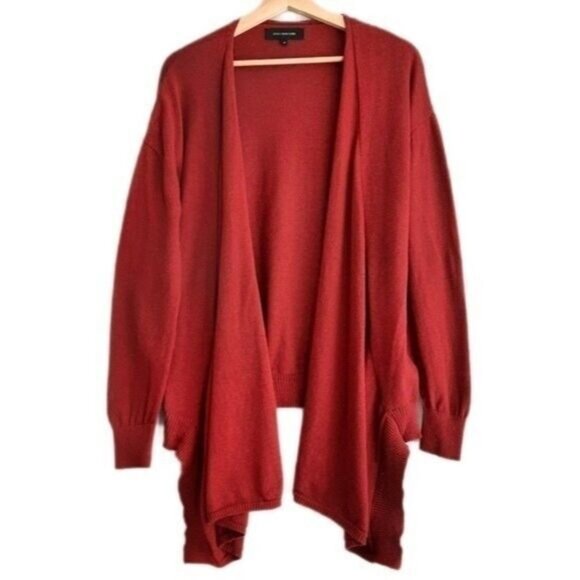 JONES NEW YORK Open Front Waterfall Cardigan Sz M - Picture 1 of 7